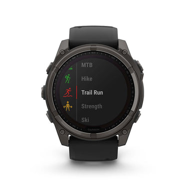 Garmin Fenix 8 51mm Smartwatch, Solar, Sapphire + Accessories Bundle