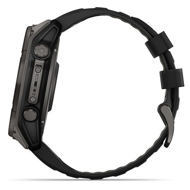 Garmin Fenix 8 51mm Smartwatch, Solar, Sapphire + Accessories Bundle