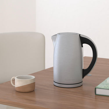 Cuisinart JK-17P1 Electric Cordless Tea Kettle, 1.7-Liter, Stainless Steel