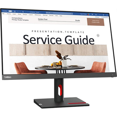 Lenovo 23.8" ThinkVision S24i-30 FHD IPS WLED Monitor 2 Pack with HDMI Cable