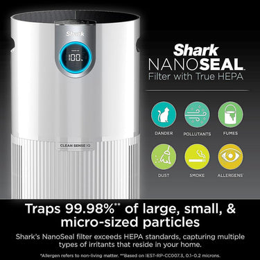 Shark UA205 Nanoseal HEPA Air Purifier MAX with Clean Sense IQ - Refurbished