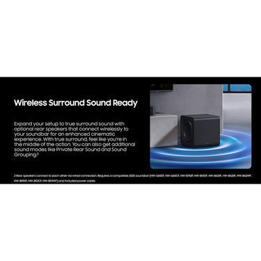 Samsung SWA-9250S Wireless Rear Speaker Kit (2025) - Open Box