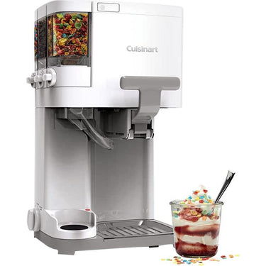 Cuisinart Soft Serve Ice Cream & Slushy Maker With Ice Cream Sundae Kit - Open Box