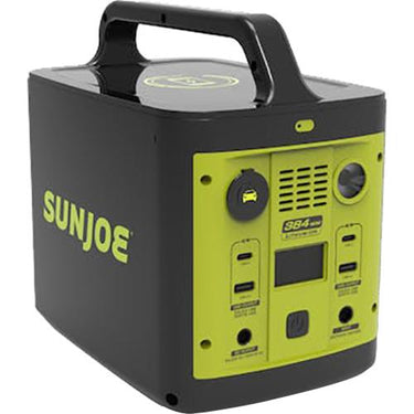 Sun Joe 384Wh 6-Amp Portable Power Generator with Outlets and USB Ports Open Box