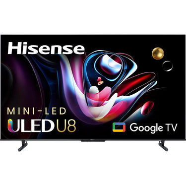 Hisense 100 Inch U8 Series Mini-LED ULED 4K UHD Google Smart TV (2024 - Refurbished)