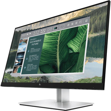 Hewlett Packard E24u G4 24" Full HD 16:9 5ms IPS LCD Monitor, Black and Silver - Open Box