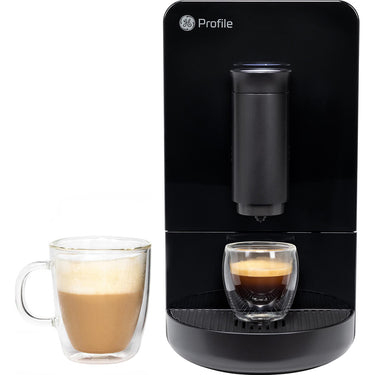 GE Profile Automatic Espresso Machine, One-Touch Brew (Black) - Open Box