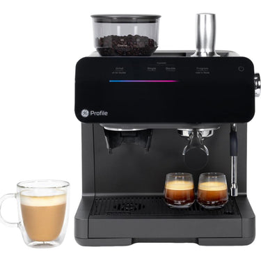 GE Profile Semi Automatic Espresso Machine & Milk Frother  - Open Box