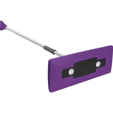 Snow Joe Compact 4-in-1 Telescoping Snow Broom with Ice Scraper & Light Open Box