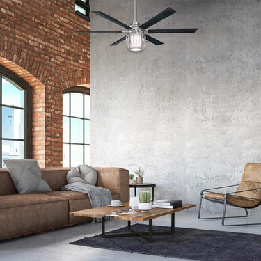 Westinghouse Willa Indoor Ceiling Fan with Light and Remote, 60 Inch Open Box