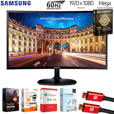 Samsung 27" FHD AMD FreeSync 1800R Curved Monitor + 26 Months Protection Bundle