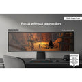 Samsung 49" Odyssey OLED Curved Gaming Monitor with 26 Months Protection Bundle