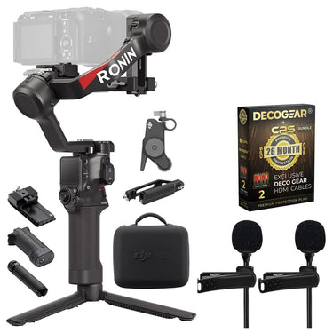 DJI RS 4 Combo 3-Axis Gimbal Stabilizer w/ Extended Protection Bundle