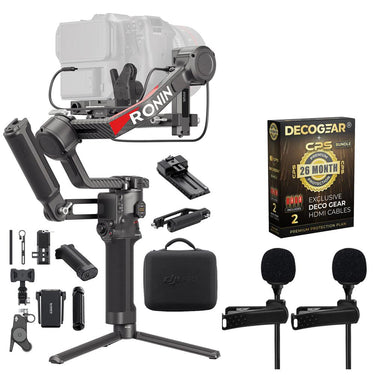 DJI RS 4 Pro Combo 3-Axis Gimbal Stabilizer w/ Extended Protection Bundle
