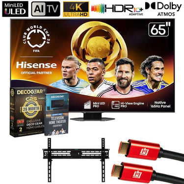 Hisense 65" U8 Series Mini-LED ULED TV, QLED, Full Array w/ Extended Protection Plan