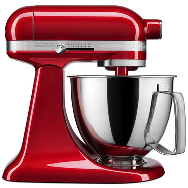 KitchenAid Artisan Mini 3.5 Quart Tilt-Head Stand Mixer - Candy Apple Red - KSM3316XCA