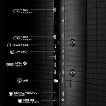 Hisense 55" U8 Series Mini-LED ULED TV, QLED, Full Array w/ Extended Protection Plan