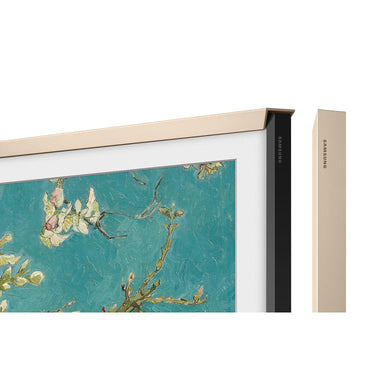 Samsung 75" The Frame Customizable Bezel - Sand Gold Metal - VG-SCFC75SGMZA