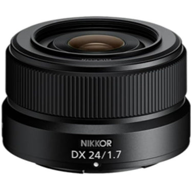 Nikon NIKKOR Z DX 24mm f/1.7, Wide-Angle Prime, f/1.7 Low-Light, 1.58in. Compact, 135g