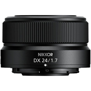 Nikon NIKKOR Z DX 24mm f/1.7, Wide-Angle Prime, f/1.7 Low-Light, 1.58in. Compact, 135g