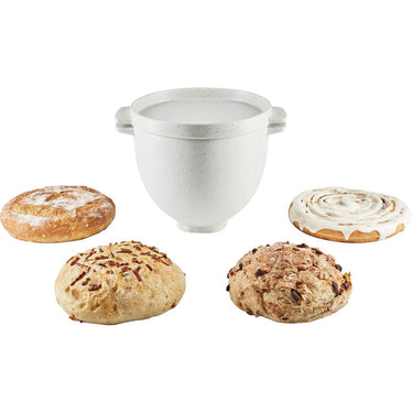 KitchenAid Ceramic Bread Bowl with Baking Lid 5 Quart