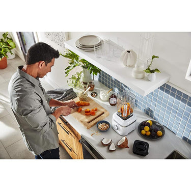 KitchenAid K150 3 Speed Ice Crushing 48 oz. Blender, White - KSB1325WH