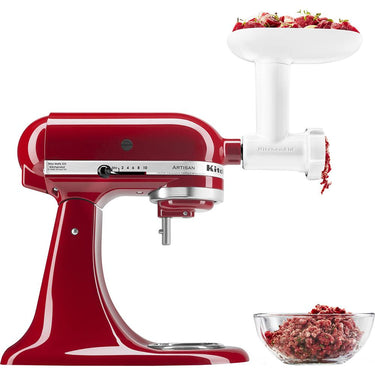 KitchenAid Stand Mixer Attachment Food Grinder, White - KSMFGA