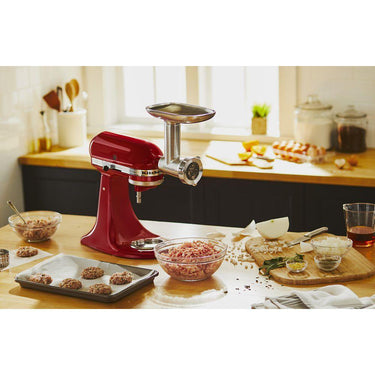 KitchenAid Metal Food Grinder Attachment Silver - KSMMGA
