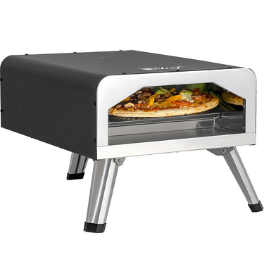 Deco Chef Electric Pizza Oven w/ 12" 2-in-1 Pizza Stone and Grill + Warranty Bundle