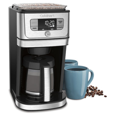 Cuisinart DGB-800C Fully Automatic 12-Cup Burr Grind & BrewTM Coffeemaker, Black