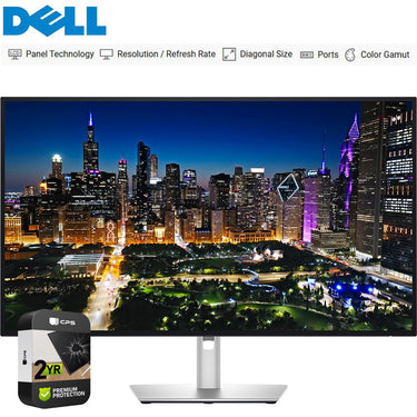 Dell UltraSharp 32" 4K UHD 120Hz 16:9 IPS Black Monitor with 2 Year Warranty