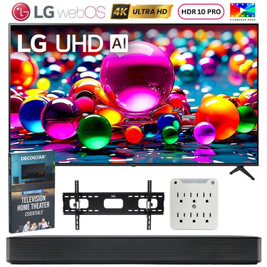 LG 86" UHD AI 4K UA77 Smart TV (2025) w/ SKM1 Soundbar Bundle