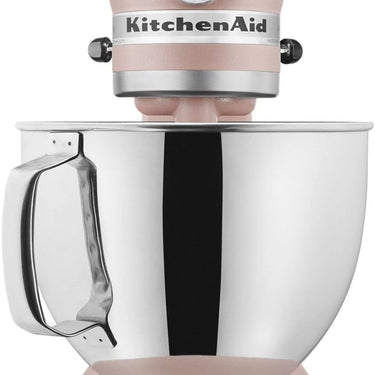 KitchenAid Artisan Series 5-Quart Tilt-Head Stand Mixer in Feather Pink - KSM150PSFT