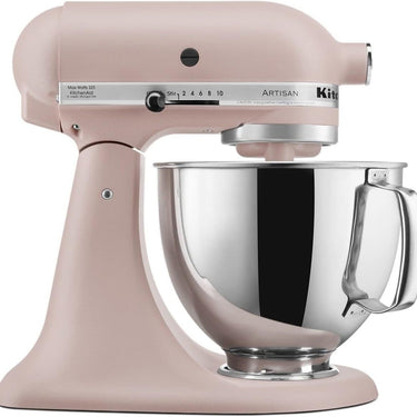 KitchenAid Artisan Series 5-Quart Tilt-Head Stand Mixer in Feather Pink - KSM150PSFT