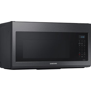 Samsung 1.7 cu ft Smart Over-the-Range Slim Fry Convection Microwave, Black