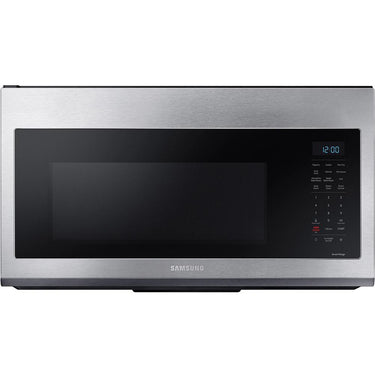 Samsung 1.7 cu ft Smart Over-the-Range Slim Fry Convection Microwave, Steel