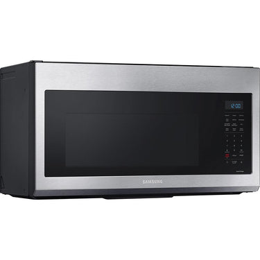 Samsung 1.7 cu ft Smart Over-the-Range Slim Fry Convection Microwave, Steel