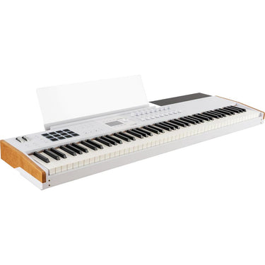 Arturia KeyLab 88 mk3 88-Key Weighted Hammer MIDI Controller Keyboard, White