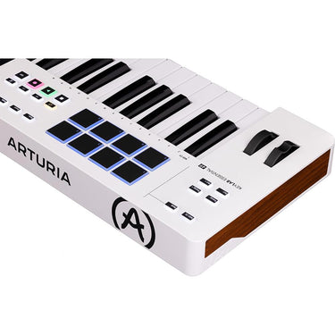 Arturia KeyLab Essential 49 mk3 49-Key USB MIDI Controller Keyboard, White