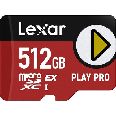 Sandisk 512GB Play PRO microSD Express Card UHS-I Full HD, 4K, Up to 900/600 MB/s
