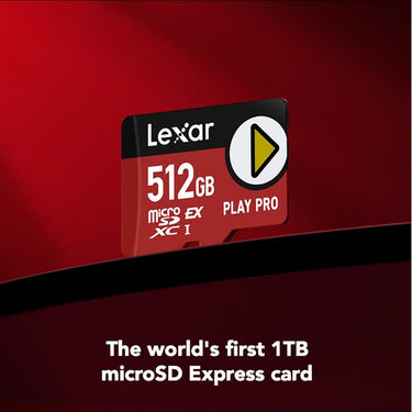 Sandisk 512GB Play PRO microSD Express Card UHS-I Full HD, 4K, Up to 900/600 MB/s