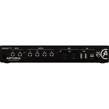 Arturia MiniFuse 4 Portable 4x Input USB-C MIDI Audio Interface, Black