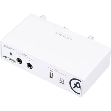 Arturia MiniFuse 1 Portable Single Input USB-C MIDI Audio Interface, White