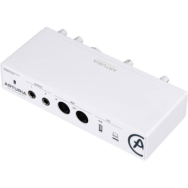 Arturia MiniFuse 2 Portable 2x Input USB-C MIDI Audio Interface, White