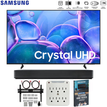 Samsung 55 inch U7900 Series UHD 4K Smart Tizen TV 2025 with LG Soundbar Bundle