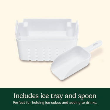 Cuisinart Compact Bullet Ice Cube Maker, White
