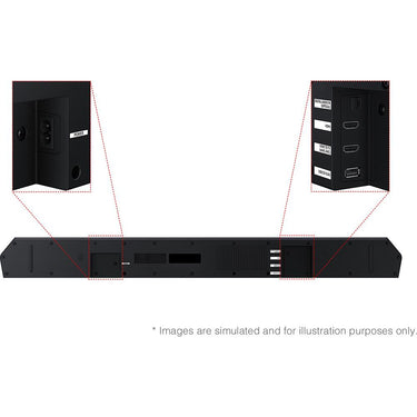 Samsung HW-Q600F 3.1.2ch Soundbar and Subwoofer with Dolby Audio - Open Box