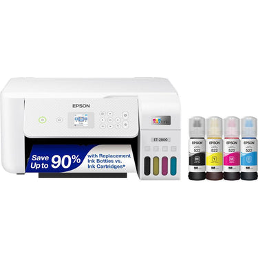 Epson EcoTank Wireless Color All-in-One Cartridge-Free Supertank Printer OpenBox