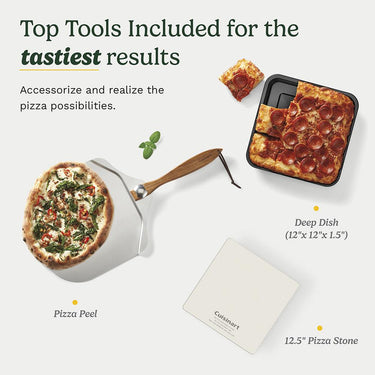Cuisinart Indoor Portable Countertop Pizza Oven - Stainless Steel - CPZ-120