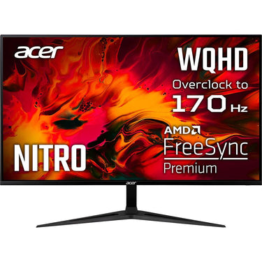 Acer Nitro RG321QU Pbiipx 31.5" Zero-Frame WQHD IPS Gaming Monitor Open Box